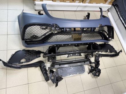Бампер передний AMG 63 на Mercedes GLS X166  A1668852400   A16688524009999   A 166 885 24 00 9999